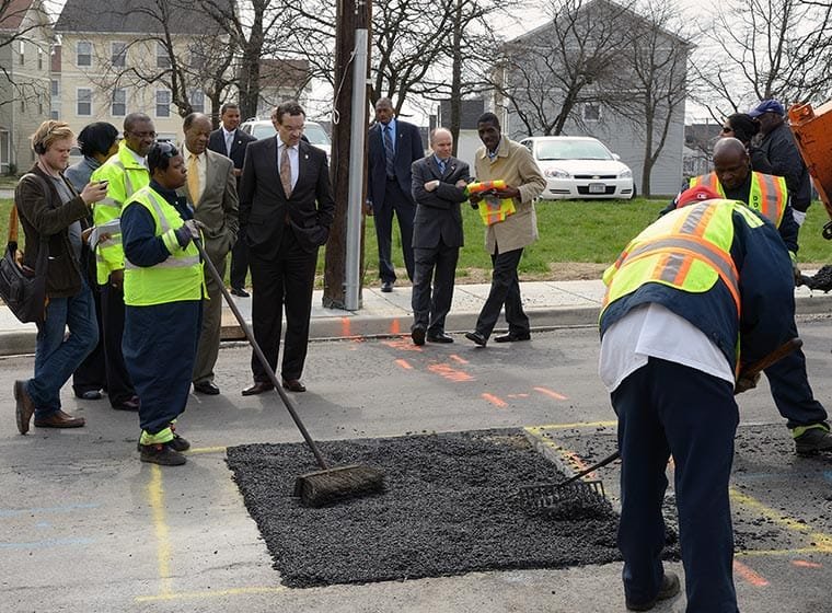 Road Asphalt cold patch