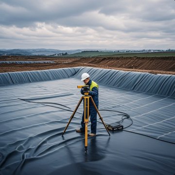Special treatment technology of geo membrane sheet in oil and gas field ...